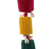 Maxbell Maxbell Hanging Chew Toy Parrot Chewing Toy with a Bell Teeth Care Treat and Chew ##20