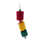 Maxbell Maxbell Hanging Chew Toy Parrot Chewing Toy with a Bell Teeth Care Treat and Chew ##20