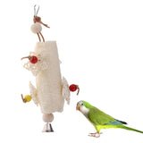 Maxbell Maxbell Bird Hanging Chew Toy Parrot Chewing Toy with a Bell Teeth Care Supplies ##1