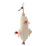 Maxbell Maxbell Bird Hanging Chew Toy Parrot Chewing Toy with a Bell Teeth Care Supplies ##1