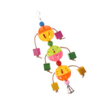 Maxbell Maxbell Hanging Chew Toy Parrot Chewing Toy with Bell Teeth Care Treat and Chew ##3