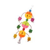 Maxbell Maxbell Hanging Chew Toy Parrot Chewing Toy with Bell Teeth Care Treat and Chew ##3