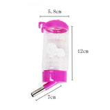 Maxbell Maxbell Pet Water Fountain Drinking Water Dispenser Drinking Bowl Rose Red - 200ml