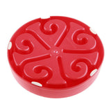 Maxbell Maxbell Pets Dogs Cats Slow Feeder Bowl Interactive Feeding Bowl Anti-Choking Red