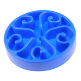 Maxbell Maxbell Pets Dogs Cats Slow Feeder Bowl Interactive Feeding Bowl Anti-Choking Blue