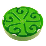 Maxbell Maxbell Pets Dogs Cats Slow Feeder Bowl Interactive Feeding Bowl Anti-Choking Green