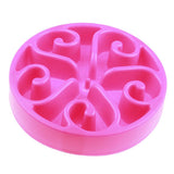 Maxbell Maxbell Pets Dogs Cats Slow Feeder Bowl Interactive Feeding Bowl Anti-Choking Pink