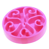 Maxbell Maxbell Pets Dogs Cats Slow Feeder Bowl Interactive Feeding Bowl Anti-Choking Pink