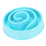 Maxbell Maxbell Pet Dog Food Bowl Slow Eating Feeder healthy Anti-choke Dish Feeder Blue