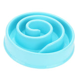 Maxbell Maxbell Pet Dog Food Bowl Slow Eating Feeder healthy Anti-choke Dish Feeder Blue