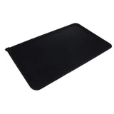 Maxbell Maxbell Pet Dog Feeding Mat Rectangle Silicone Dish Bowl Food Water Placemat  Black