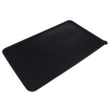 Maxbell Maxbell Pet Dog Feeding Mat Rectangle Silicone Dish Bowl Food Water Placemat  Black