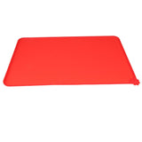 Maxbell Maxbell Pet Dog Feeding Mat Rectangle Silicone Dish Bowl Food Water Placemat  Red