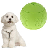 Maxbell Maxbell Pet Chew Toy Food Dispenser Rubber Ball Bite-Resistant Clean Teeth Green