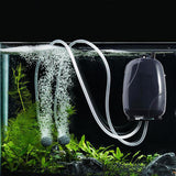 Maxbell Maxbell EU Plug Silent Air Pump Oxygen Fish Tank Aquarium  Double Outlet 5W