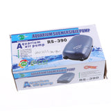 Maxbell Maxbell EU Plug Silent Air Pump Oxygen Fish Tank Aquarium  Double Outlet 5W