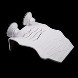 Maxbell Maxbell Reptile Turtle Pier Floating Dock Basking Island Platform Ramp Tank White L
