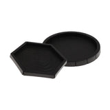 Maxbell 2 pcs Plastic Reptile lizard Gecko Vivarium Feeding Food Dish Feeder Bowl