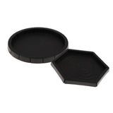 Maxbell 2 pcs Plastic Reptile lizard Gecko Vivarium Feeding Food Dish Feeder Bowl