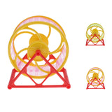 Maxbell Maxbell Hamster Mouse Exercise Toy Jogging Toy Small Animals Running Wheel Pink