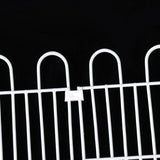 Maxbell Maxbell Wire Metal Pet Hamster Animal Exercise Playpen Fence Cage 8 Panels Size L