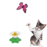 Maxbell Maxbell Vivid Funny Rotating Electric Cat Toy for Kitten Cat Puppy Butterfly