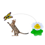 Maxbell Maxbell Vivid Funny Rotating Electric Cat Toy for Kitten Cat Puppy Butterfly