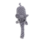 Maxbell Maxbell Dog Rope Toy Cotton Knotted Rope Puppy Chew Toy Teeth Cleaning Elephant