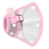 Maxbell Maxbell Dog Cat Elizabethan Medical Wound Cure Cone Pet Anti-bite Collar Pink  L