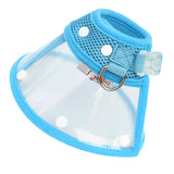 Maxbell Maxbell Dog Cat Elizabethan Medical Wound Cure Cone Pet Anti-bite Collar Blue XL
