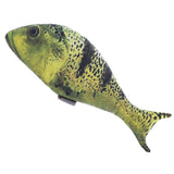 Maxbell Maxbell Lifelike Fish Pet Cat Mint Play Velvet Catnip Interactive Toy Yellow