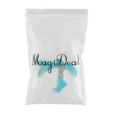 Maxbell Maxbell Funny Pet Cat Toys Feather Fake Fish Kitty Cat Teaser Playing Game Toy Blue