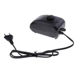 Maxbell Maxbell EU Plug Aquarium Air Pump Fish Tank Airpump Pond Oxygen Pump Black - 2 holes