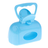 Maxbell Maxbell Pet Dog Waste Easy Pickup Pooper Scooper Durable Poop Grabber Picker Blue