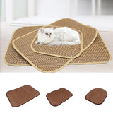 Maxbell Maxbell Summer Antistatic Pet Dog Cat Cooling Mat Rattan Mattress Soft Cushion Bed L