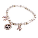 Maxbell Maxbell Fashion Pet Cat Dog Beads Pendant Necklace Charm Neck Collar Adjustable #4