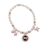 Maxbell Maxbell Fashion Pet Cat Dog Beads Pendant Necklace Charm Neck Collar Adjustable #4