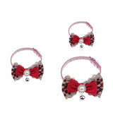 Maxbell Maxbell Dog Neck Collars Adjustable Buckle Dog Pet Cat Puppy PU Bell Collar 1#M