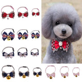 Maxbell Maxbell Dog Neck Collars Adjustable Buckle Dog Pet Cat Puppy PU Bell Collar 1#M