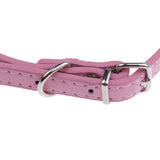 Maxbell Maxbell Dog Neck Collars Adjustable Buckle Dog Pet Cat Puppy PU Bell Collar 5#S