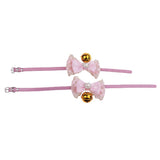 Maxbell Maxbell Dog Neck Collars Adjustable Buckle Dog Pet Cat Puppy PU Bell Collar 5#S