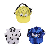 Maxbell Pet Dog Cat Sports Baseball Cap with Ear Holes Puppy Summer Hat Casual #1 S