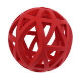 Maxbell Pet Dog Cat Chewing Toy Interactive Training Ball Exercise Toy Red - S - Aladdin Shoppers