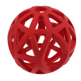 Maxbell Pet Dog Cat Chewing Toy Interactive Training Ball Exercise Toy Red - M