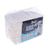Maxbell Maxbell 10pcs Disposable Dog Diaper Pet Puppy Nappy Pants Super Absorbent M