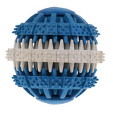 Maxbell Maxbell Toothed Design Pet Dog Cat Chewing Toy Interactive Training Ball Blue - S