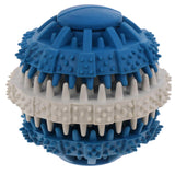 Maxbell Maxbell Toothed Design Pet Dog Cat Chewing Toy Interactive Training Ball Blue - S