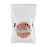 Maxbell Toothed Design Pet Dog Cat Chewing Toy Interactive Training Ball Orange - L