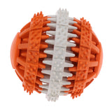 Maxbell Maxbell Toothed Design Pet Dog Cat Chewing Toy Interactive Training Ball Orange - L