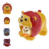 Maxbell Maxbell Hamster Hideout Hut Summer Cool House for Small Pets Gerbil Mouse Big Lion